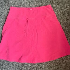 PINK crossover skort with pockets